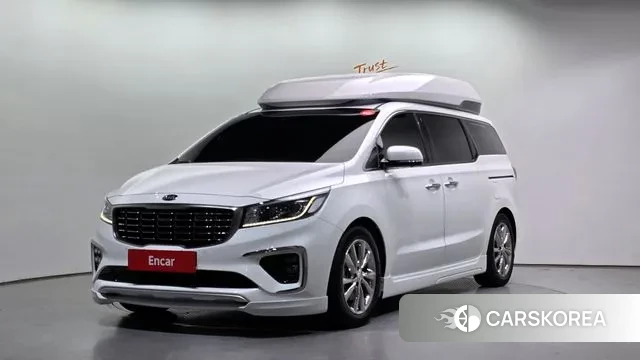 Kia The New Carnival 2018 Белый из Кореи