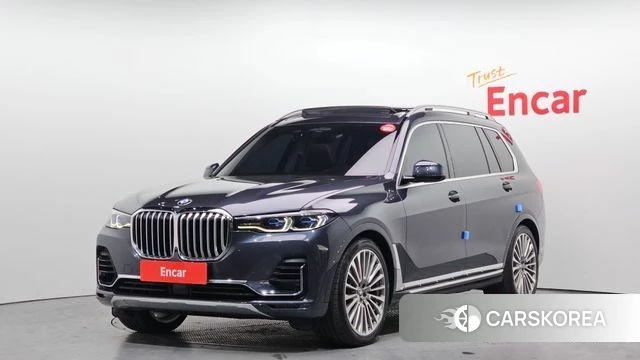 BMW X7 (G07) 2022 Серый из Кореи