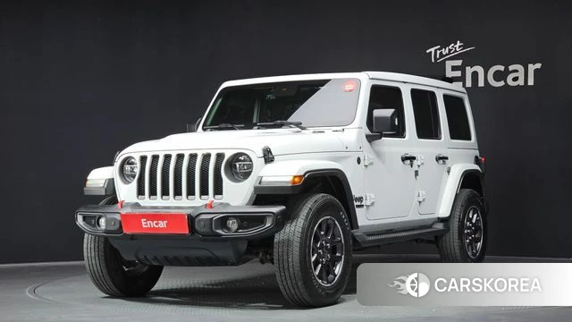 Jeep Wrangler (JL) 2021 Белый из Кореи