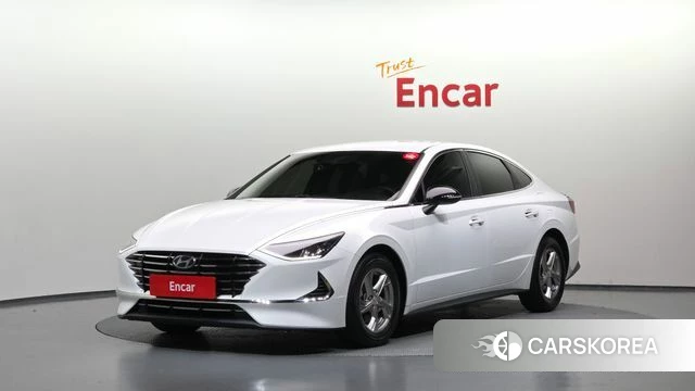 Hyundai Sonata (DN8) 2019 Белый из Кореи
