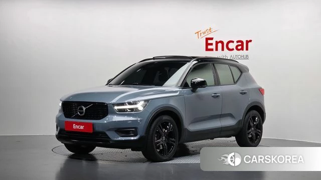 Volvo XC40 2021 Синий из Кореи