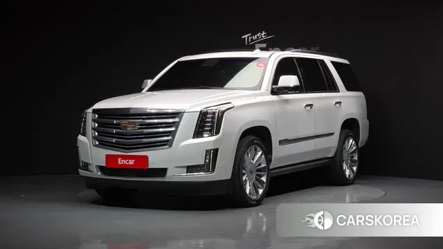 Cadillac Escalade 2019 Белый из Кореи