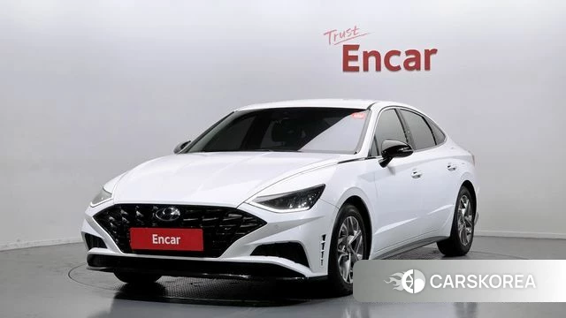 Hyundai Sonata (DN8) 2021 Белый из Кореи