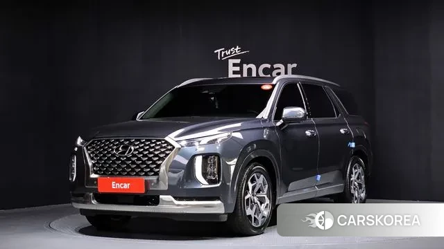 Hyundai Palisade 2021 Серый из Кореи