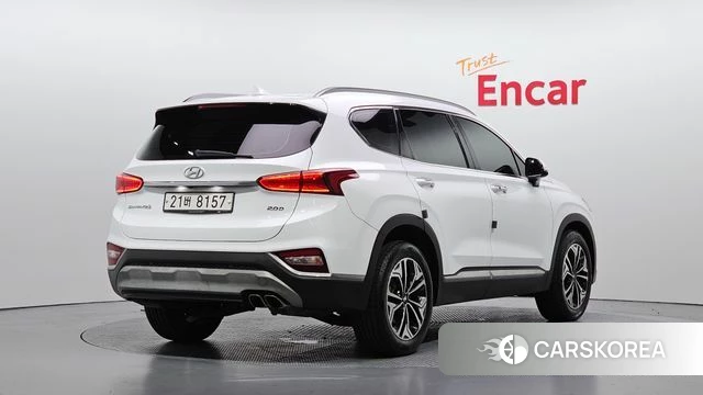 Hyundai Santa Fe TM 2018 Белый из Кореи