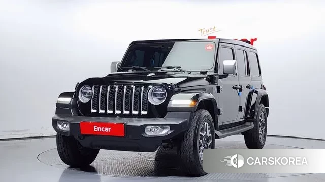 Jeep Wrangler (JL) 2022 Черный из Кореи