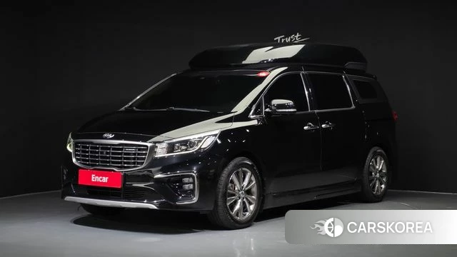 Kia The New Carnival 2018 Черный из Кореи