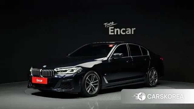 BMW 5 Series (G30) 2022 Черный из Кореи