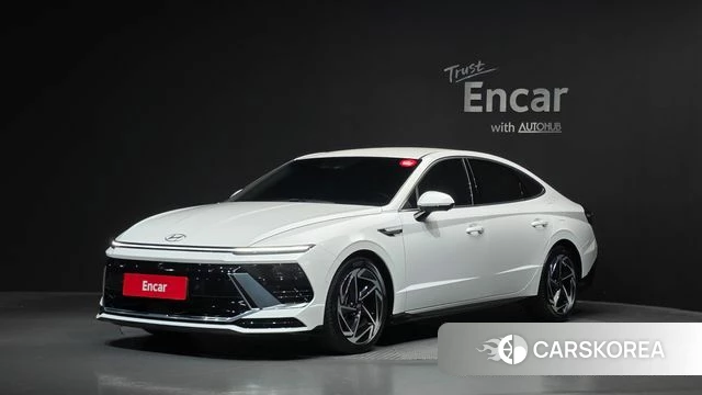 Hyundai Sonata D Edge (DN8) 2023 Белый из Кореи