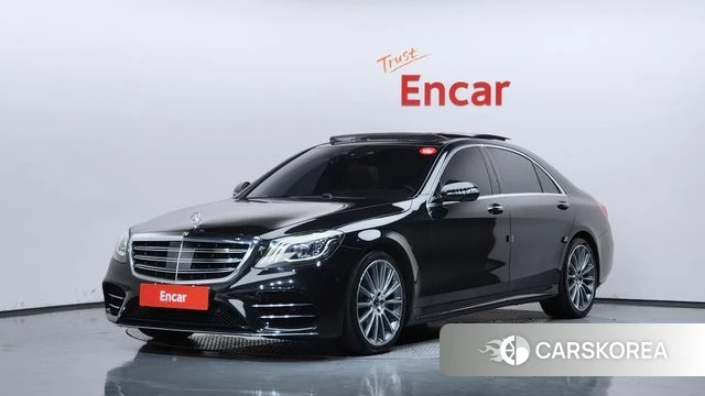 Mercedes-Benz S-Class W222 2018 Черный из Кореи