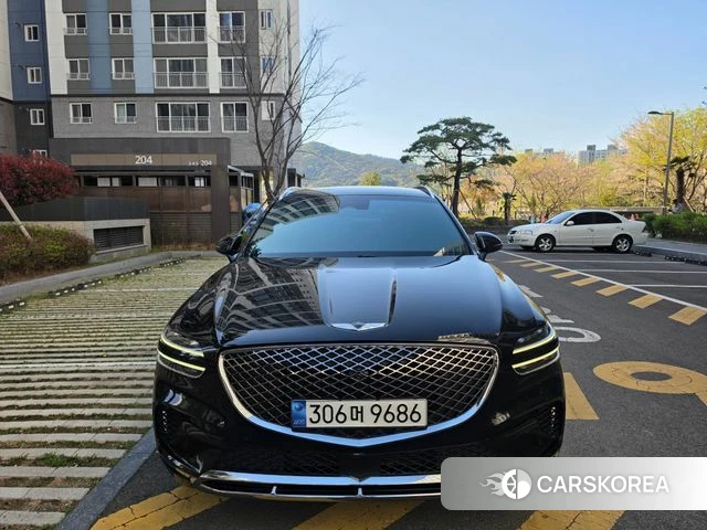 Genesis GV70 2023 Черный из Кореи