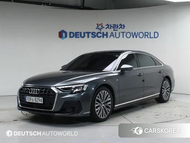 Audi A8 (D5) 2022 Серый из Кореи
