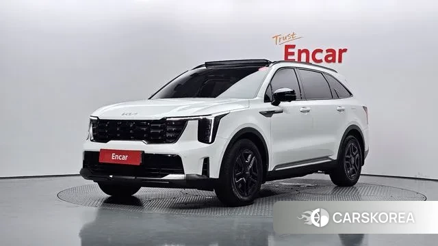 Kia The New Sorento 4th Generation 2023 Белый из Кореи