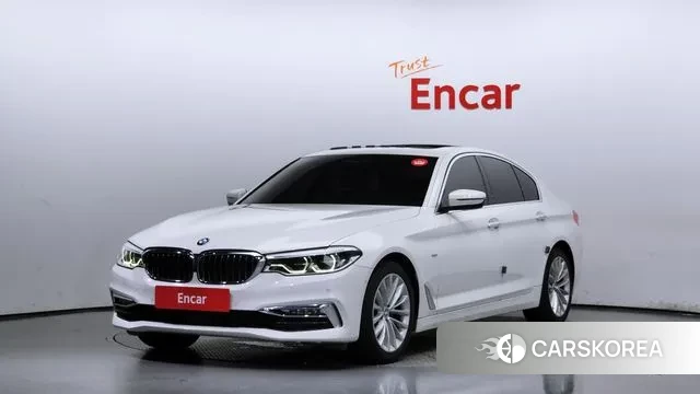 BMW 5 Series (G30) 2018 Белый из Кореи