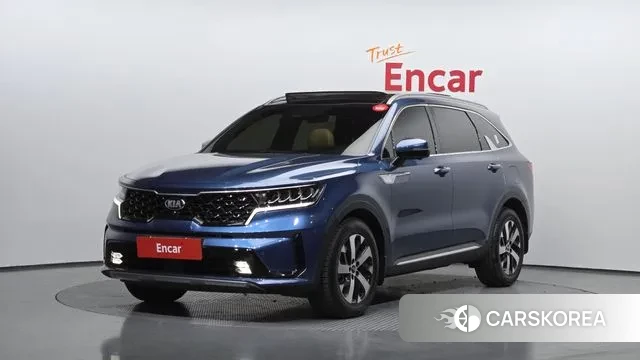 Kia Sorento 4th Generation 2021 Синий из Кореи
