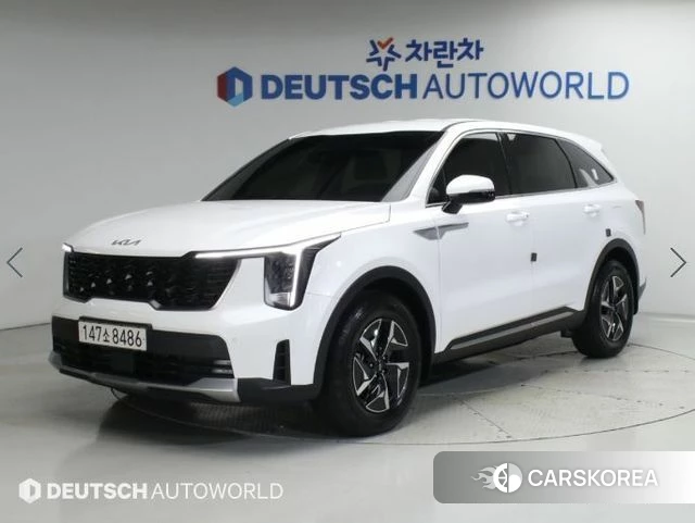 Kia The New Sorento 4th Generation 2023 Белый из Кореи