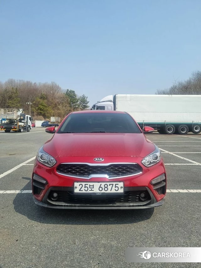 Kia Come New K3 2018 Красный из Кореи