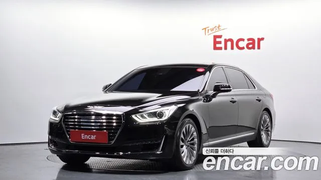 Genesis EQ900 2018 Черный из Кореи