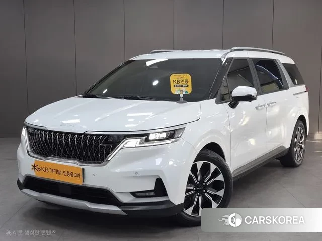 Kia Carnival 4th generation 2022 Белый из Кореи