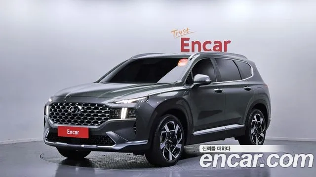 Hyundai The New Santa Fe 2020 Серый из Кореи