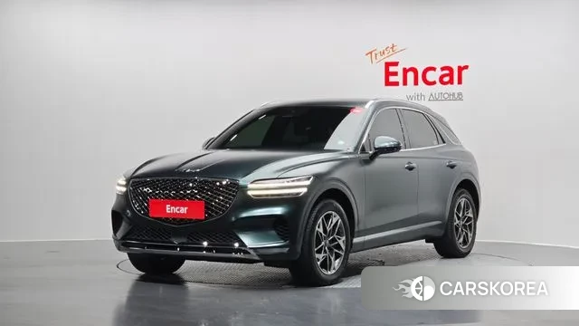 Genesis GV70 2021 Темно-зеленый из Кореи