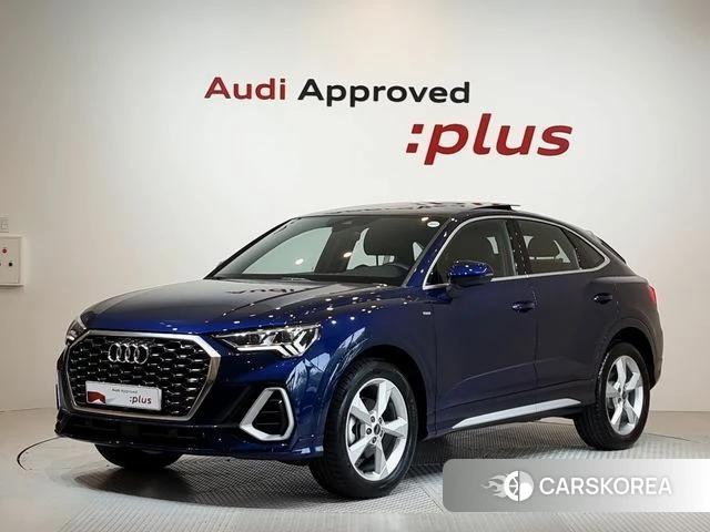 Audi Q3 (F3) 2024 Синий из Кореи