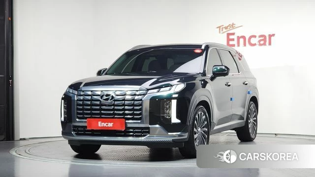 Hyundai The New Palisade 2023 Темно-зеленый из Кореи