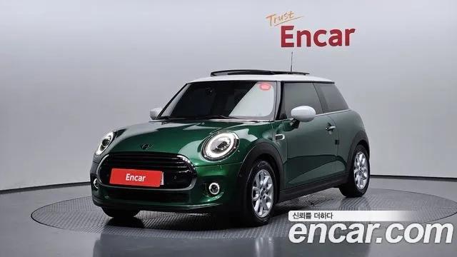 Mini Cooper 2021 Зеленый из Кореи