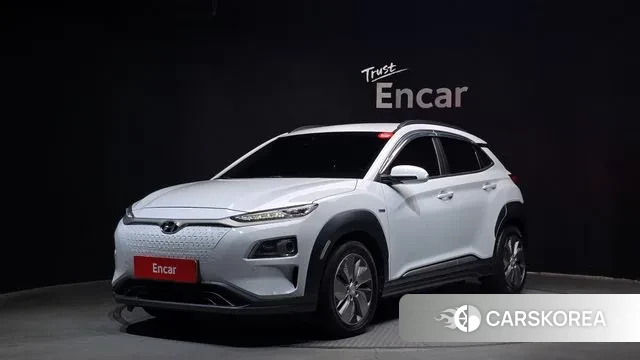 Hyundai Kona Electric 2018 Белый из Кореи