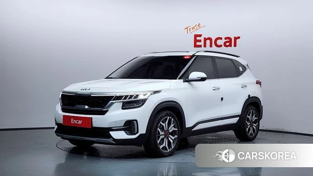 Kia Seltos 2021 Белый из Кореи