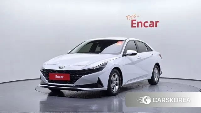 Hyundai Avante (CN7) 2020 Белый из Кореи