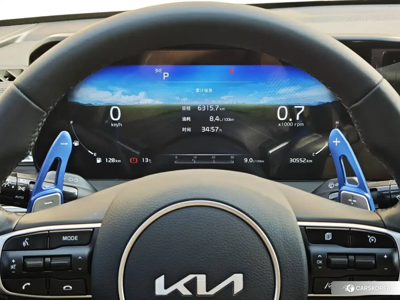 Kia K5 2022 Черный из Китая