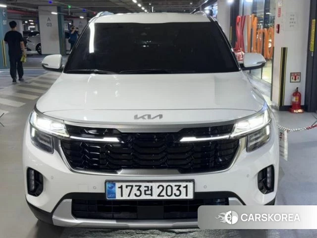 Kia The New Seltos 2023 Белый из Кореи