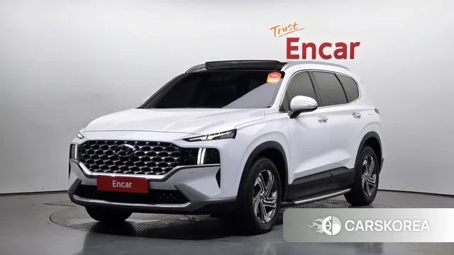 Hyundai The New Santa Fe 2021 Белый из Кореи