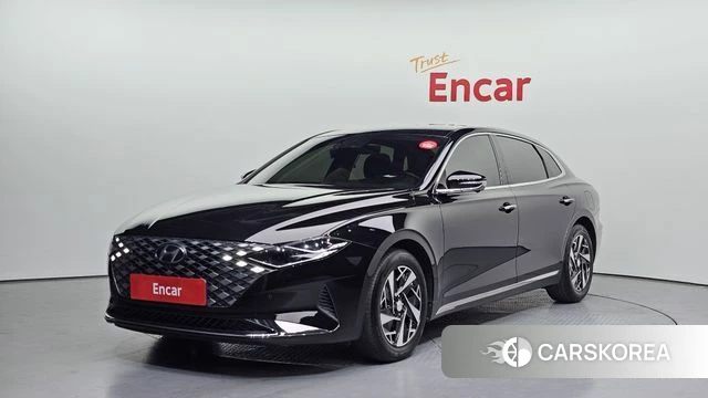 Hyundai The New Grandeur IG Hybrid 2021 Черный из Кореи
