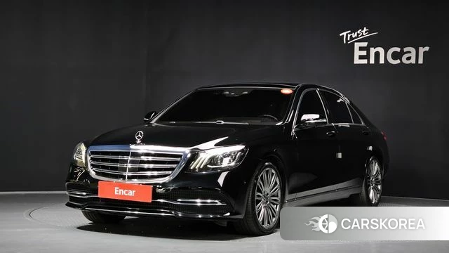 Mercedes-Benz S-Class W222 2018 Черный из Кореи