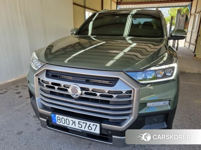 Ssangyong The New Rexton Sport 2025 Светло-зеленый из Кореи