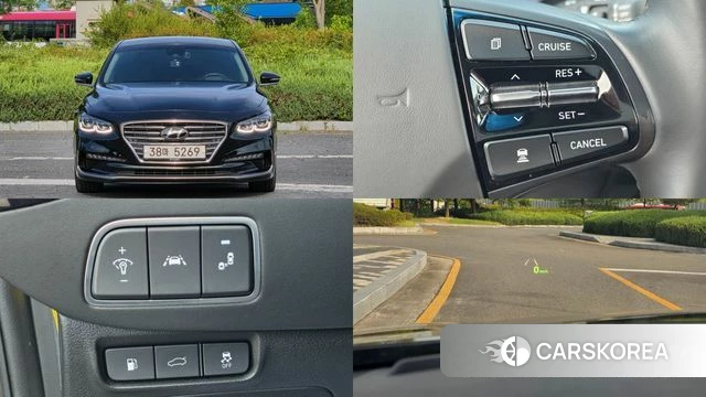 Hyundai Grandeur IG 2018 Черный из Кореи