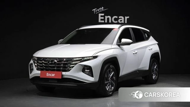 Hyundai Tucson Hybrid (NX4) 2020 Белый из Кореи