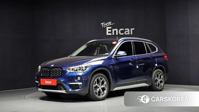 BMW X1 (F48) 2019 Синий из Кореи