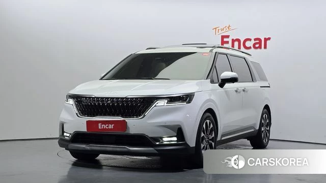 Kia Carnival 4th generation 2023 Белый из Кореи