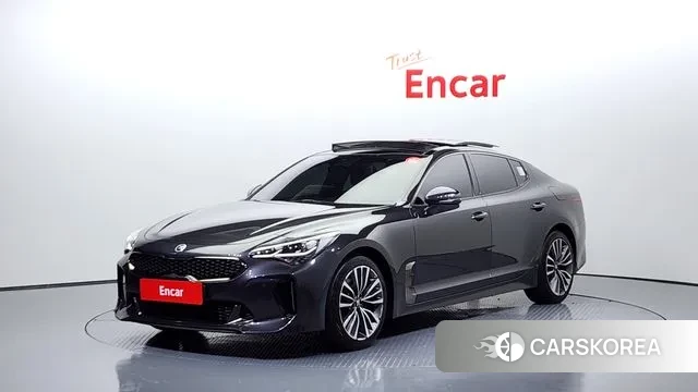 Kia Stinger 2018 Серый из Кореи