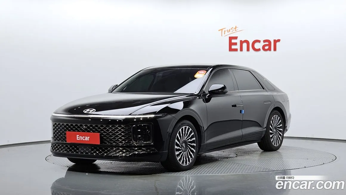 Hyundai Grandeur Hybrid (GN7) 2023 Черный из Кореи