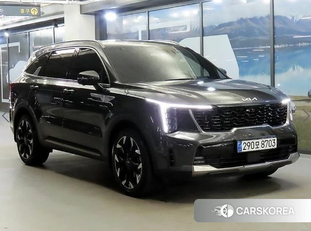 Kia The New Sorento 4th Generation 2024 Серый из Кореи