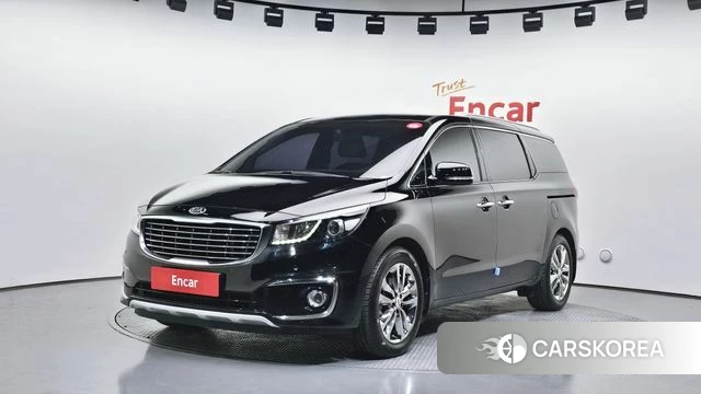 Kia All New Carnival 2018 Черный из Кореи