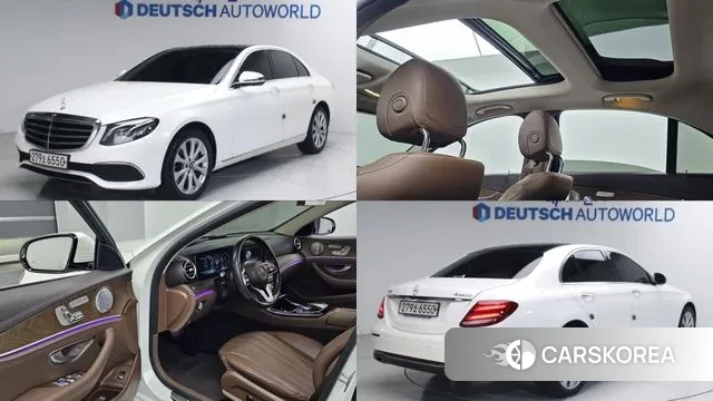 Mercedes-Benz E-Class W213 2019 Белый из Кореи