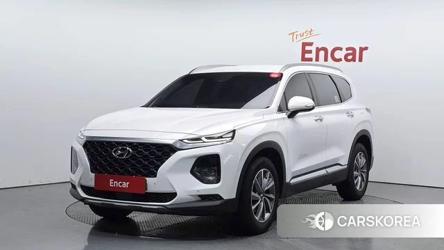 Hyundai Santa Fe TM 2020 Белый из Кореи