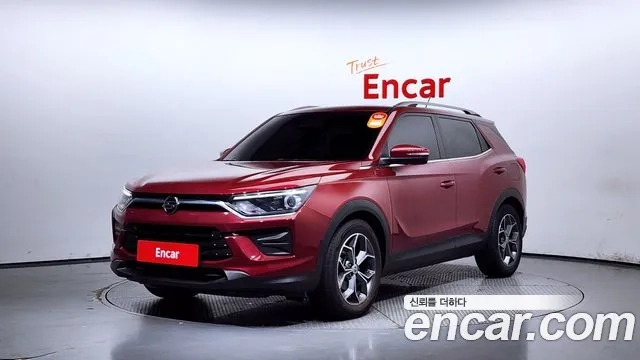 Ssangyong Beautiful Korando 2019 Красный из Кореи