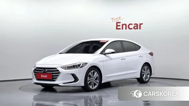 Hyundai Avante AD 2018 Белый из Кореи