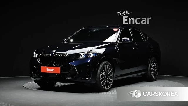 BMW X6 (G06) 2025 Черный из Кореи